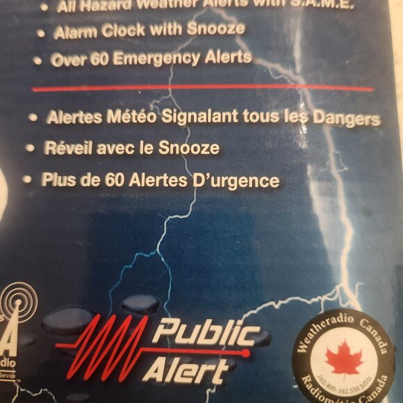 MIDLAND Emergency Weather Radio - NEW - Open Box - Picture 2 of 11